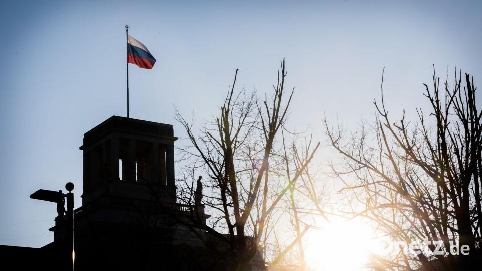 Das Auswärtige Amt hatte nach der Festnahme den russischen Botschafter einbestellt. (Archivbild) Bild: Christoph Soeder/dpa