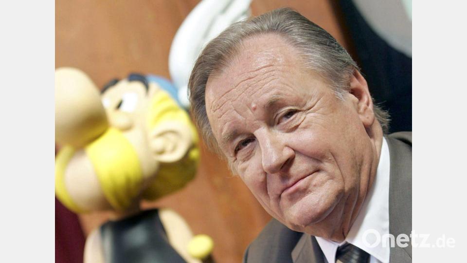 Albert Uderzo wurde als Miterfinder der Figuren Asterix und Obelix weltberühmt. Er starb am 24. März 2020 im Alter von 92 Jahren im Pariser Vorort Neuilly. Bild: Francois Walschaerts/Belga/epa/dpa