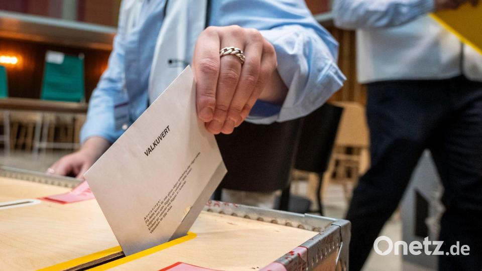Acht Millionen Menschen waren zur Wahl aufgerufen. (Archivbild) Bild: Johan Nilsson/TT News Agency via AP/dpa