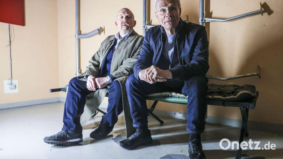 Der Bunker als Drehort sei beklemmend, kalt und dunkel gewesen, schildert Klaus J. Behrendt. (Archivbild) Bild: Oliver Berg/dpa
