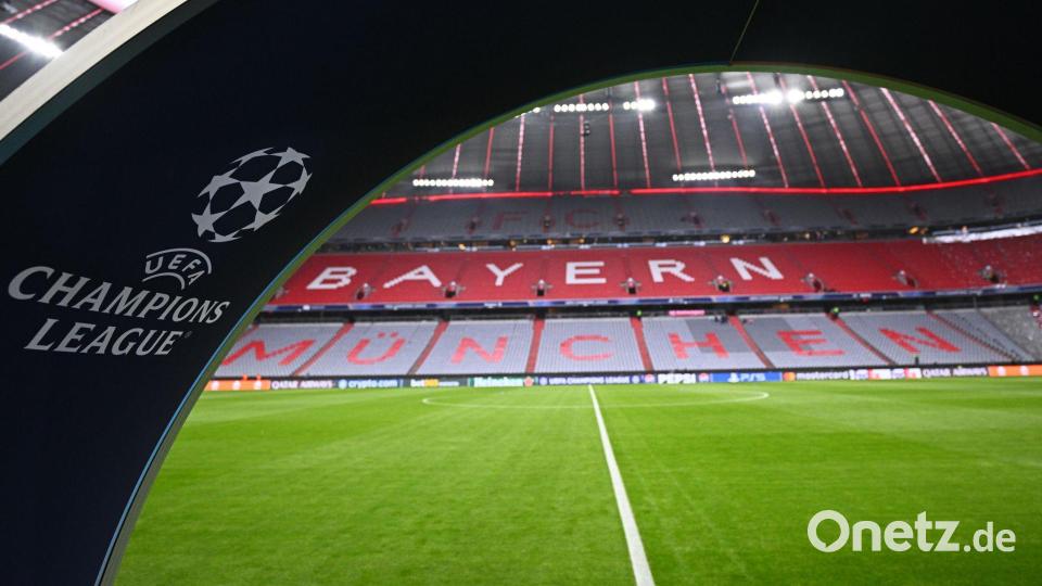 Die Münchner Allianz Arena: Kommt es hier 2028 zum Finale dahoam für den FC Bayern? (Archivbild) Bild: Tom Weller/dpa