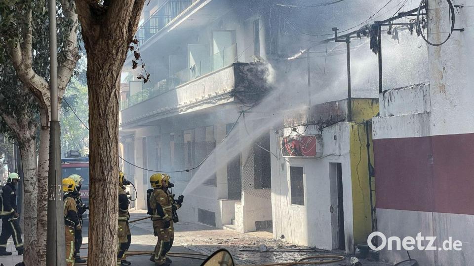 Ein Gutachter schätzte den Schaden in der abgebrannten Kneipe auf 63.000 Euro. (Archivbild) Bild: -/5vision/dpa