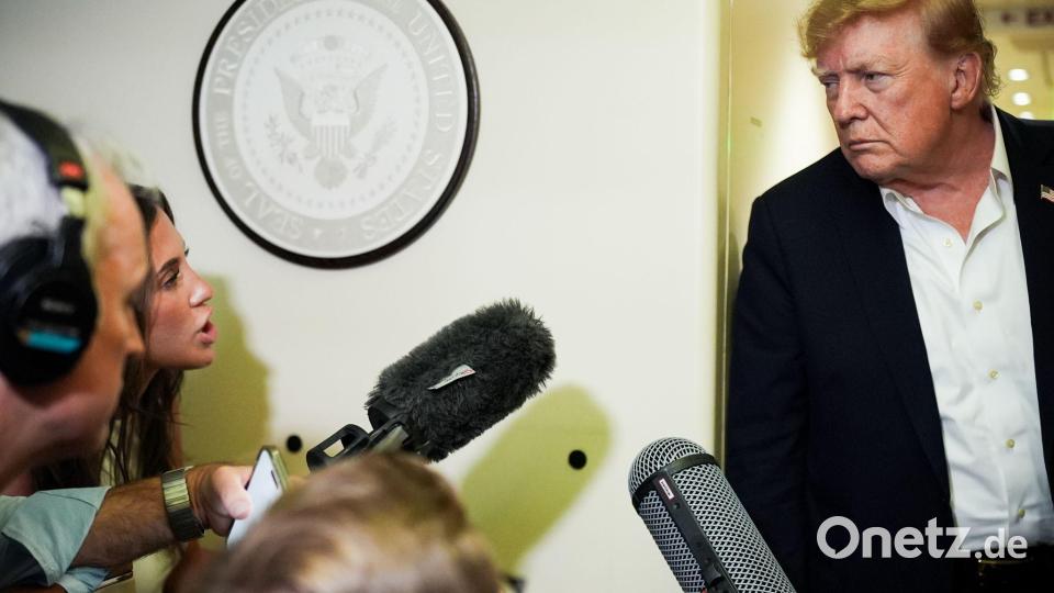 Unter Präsident Trump wird der Klimaschutz in den USA weiter abgebaut. (Archivbild) Bild: Julia Demaree Nikhinson/AP/dpa