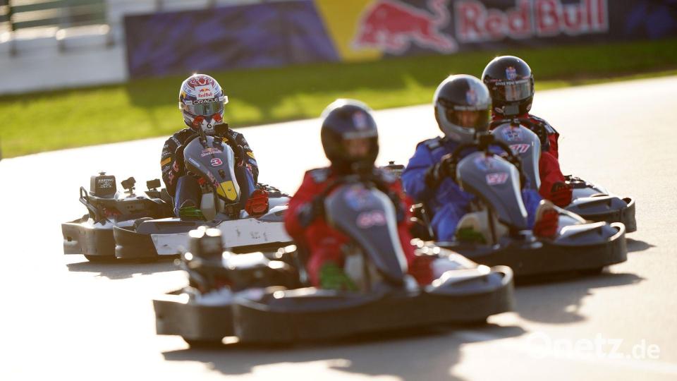 Vorbei an allen: Verstappen war nicht aufzuhalten. Bild: Bradley Collyer/PA Wire/dpa