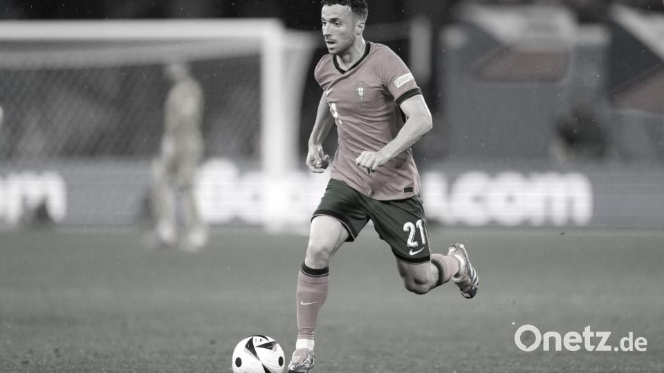 Diogo Jota starb 2025 bei einem Autounfall. (Archivbild) Bild: Robert Michael/dpa