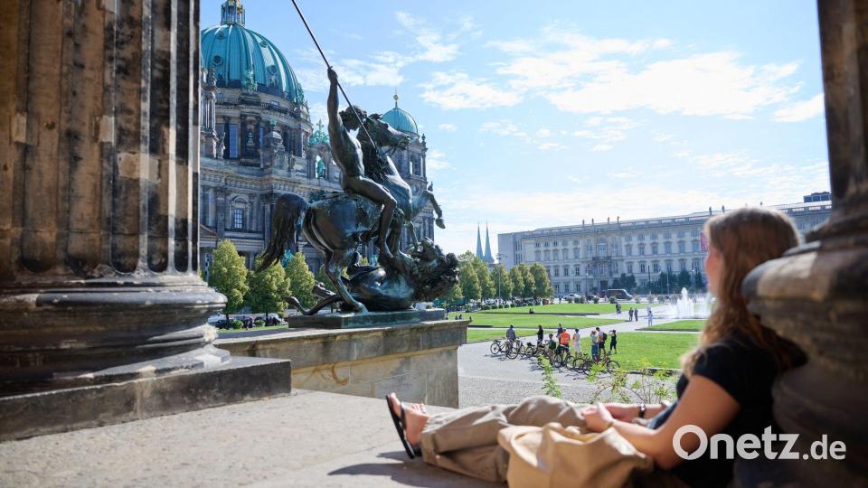Der Ausblick für Berlin: Auch politisch gesehen heiter bis wolkig. Bild: Sebastian Gollnow/dpa
