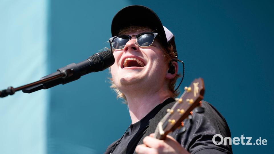 Ed Sheeran ist noch bis November in den USA unterwegs, danach sind Konzerte in Mexiko und Südamerika angesetzt. (Archivbild) Bild: Wilfredo Lee/AP/dpa