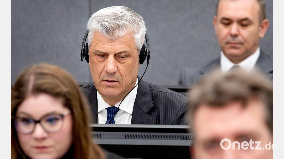 Hashim Thaci wurde zu einer langen Haftstrafe verurteilt. (Archivbild) Bild: Koen van Weel/Pool ANP/AP/dpa