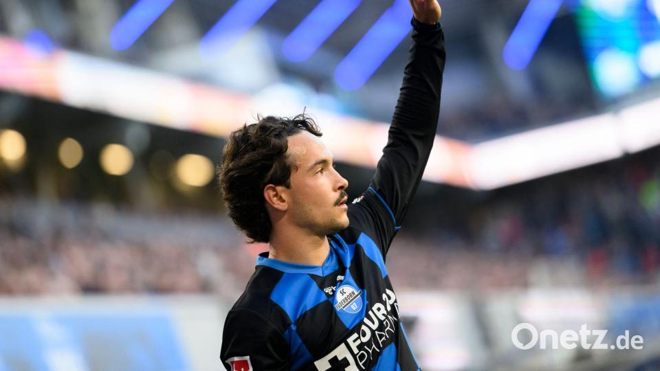 Mika Baur könnte bald im Nationaltrikot grüßen. (Archivbild) Bild: Anke Waelischmiller/dpa