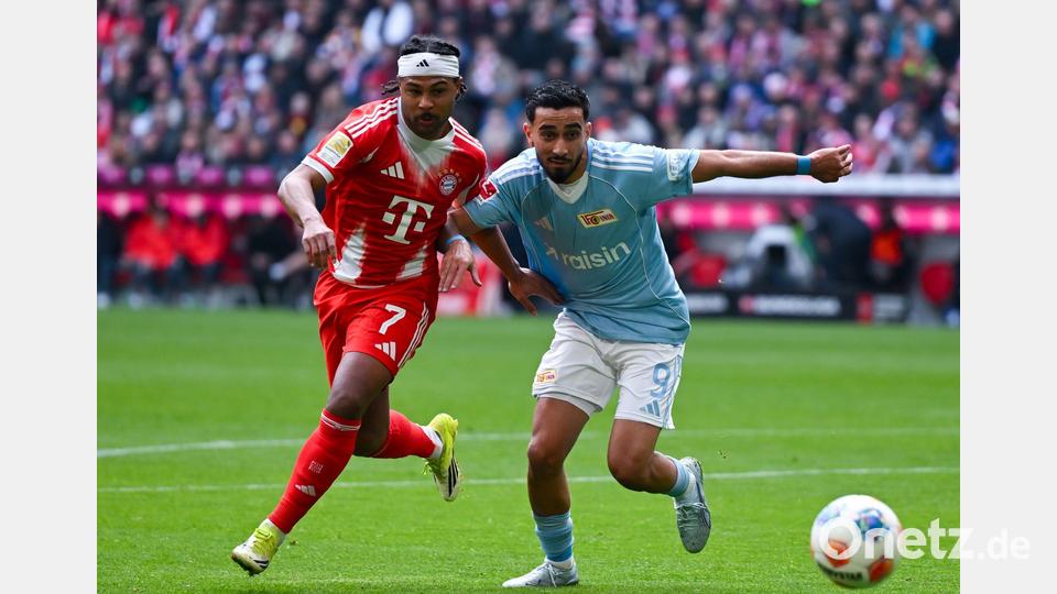 Serge Gnabry (l) könnte sein Comeback geben. (Archivbild) Bild: Sven Hoppe/dpa