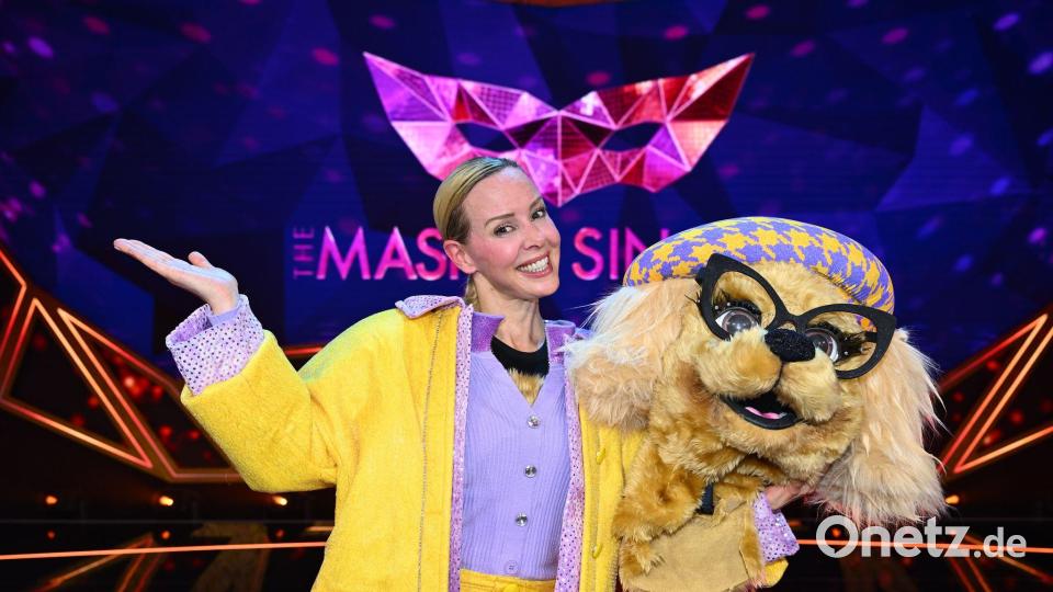 Profitänzerin Isabel Edvardsson war als Hundedame „Emily Wau“ aufgetreten. (Handout) Bild: Willi Weber/Joyn/dpa
