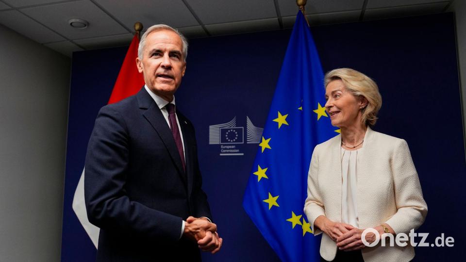 Die EU will Kanada enger an sich binden. (Archivbild) Bild: Justin Tang/The Canadian Press/AP/dpa