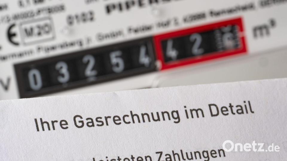 Wird Gas teurer? (Symbolbild) Bild: Bernd Weißbrod/dpa