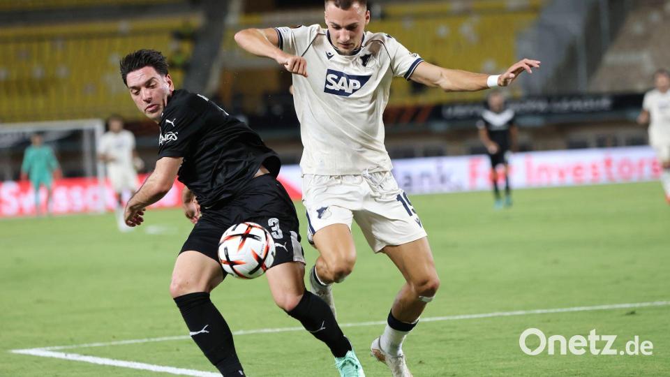 Lemperle tat sich gegen Kreta schwer. Bild: InTime Sports/InTime Sports/AP/dpa