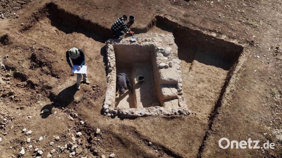 Das Bad ist etwa 2.000 Jahre alt. Bild: Emil Aladjem/Israel Antiquities Authority/dpa