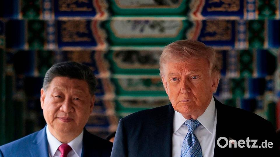 Trump hat Xi nach Washington eingeladen (Archivbild). Bild: Evan Vucci/Pool Reuters/AP/dpa