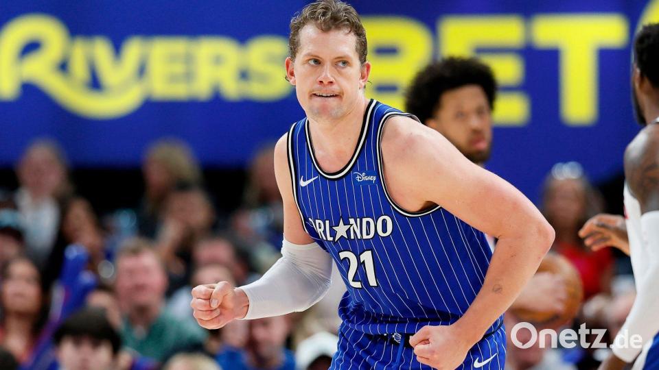 Wie sich NBA-Spieler Moritz Wagner um Kampf um die Sendung schlägt, ist ab November bei ProSieben zu sehen. Bild: Duane Burleson/AP/dpa