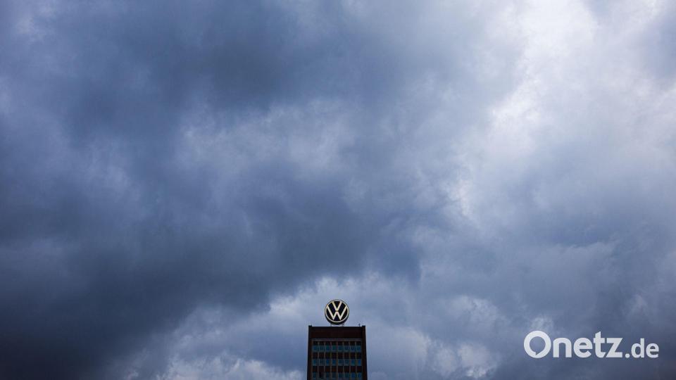 Bei Volkswagen läuft es schlechter als erwartet. (Archivbild) Bild: Moritz Frankenberg/dpa