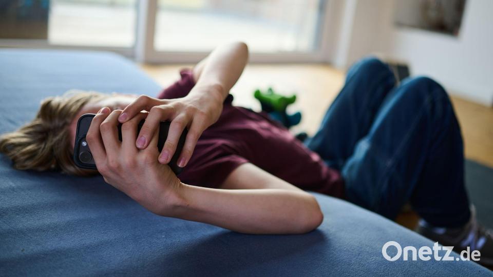 Schon früh sind junge Menschen von Gefahren der sozialen Netzwerke gefährdet. (Symbolfoto) Bild: Annette Riedl/dpa