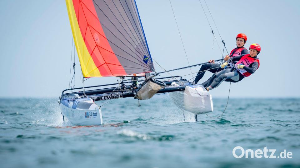 Kiel hofft auf eine erneute Austragung der olympischen Segelwettbewerbe. (Symbolbild) Bild: Sascha Klahn/dpa