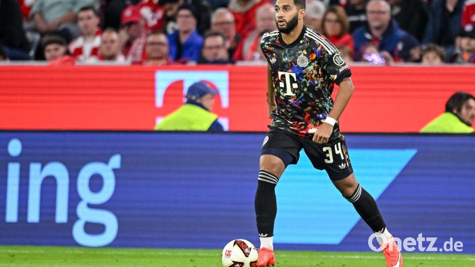 Tor-Premiere im Bayern-Dress für Neuzugang Ismael Saibari. Bild: Harry Langer/dpa