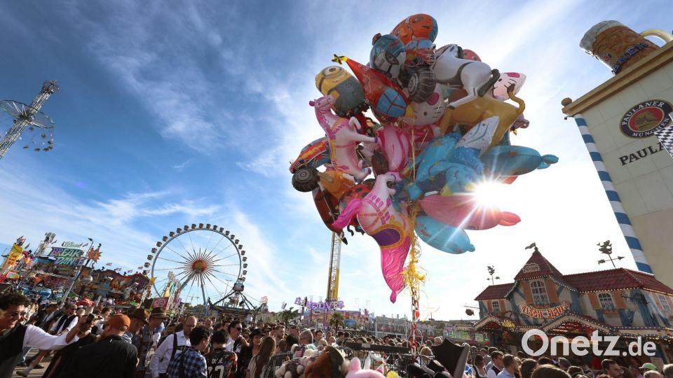 Die Wiesn ist eröffnet. Bild: Karl-Josef Hildenbrand/dpa