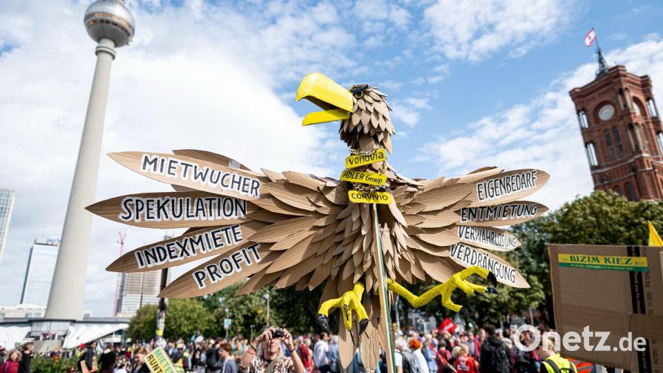 Das Thema Wohnungsmangel und hohe Mieten war wichtig im Wahlkampf. (Archivbild) Bild: Fabian Sommer/dpa