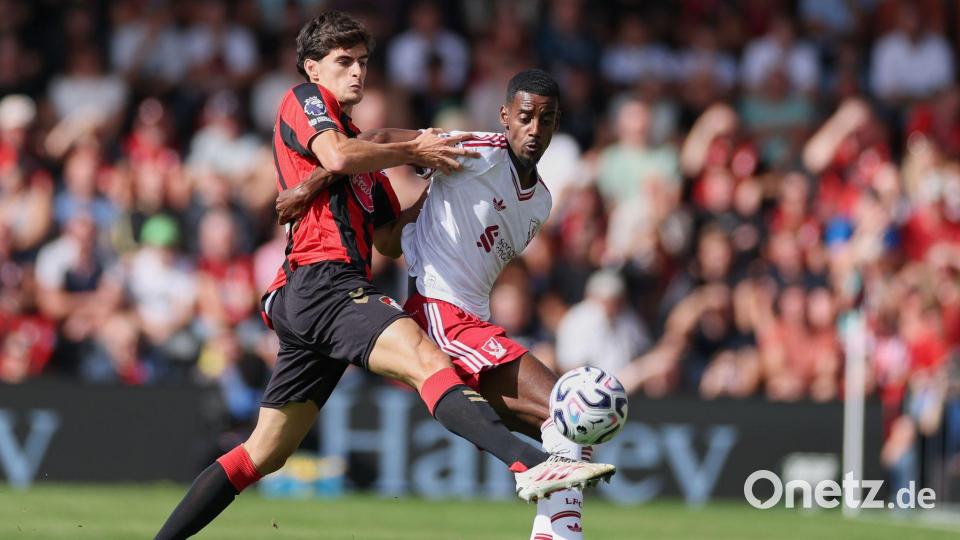 Alexander Isak (l) erzielte den Siegtreffer für Liverpool. Bild: Ian Walton/AP/dpa