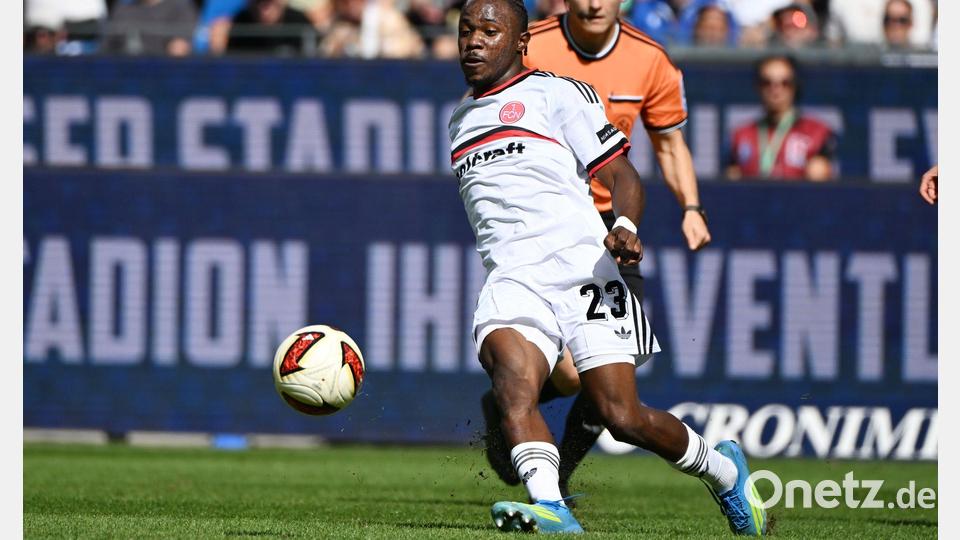 Der beste Stürmer der 2. Bundesliga ist mit seiner Dynamik und seinem Tordrang plötzlich sogar einer für Italien. Bild: Uli Deck/dpa