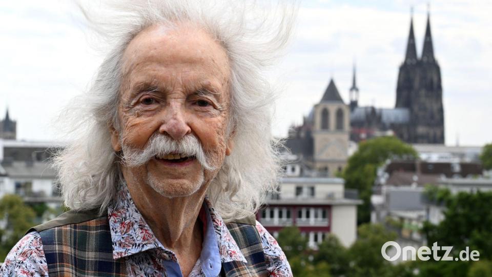 Jean Pütz hat eine Wohnung mit Dom-Blick bezogen. Bild: Federico Gambarini/dpa
