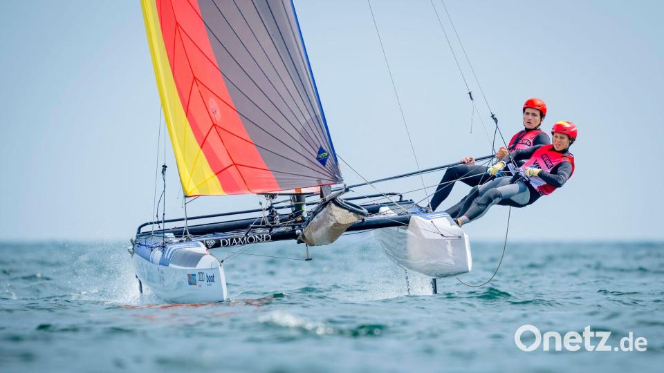 Sollte München die Olympischen Spiele bekommen, dann würde in Kiel gesegelt. (Archivbild) Bild: Sascha Klahn/dpa