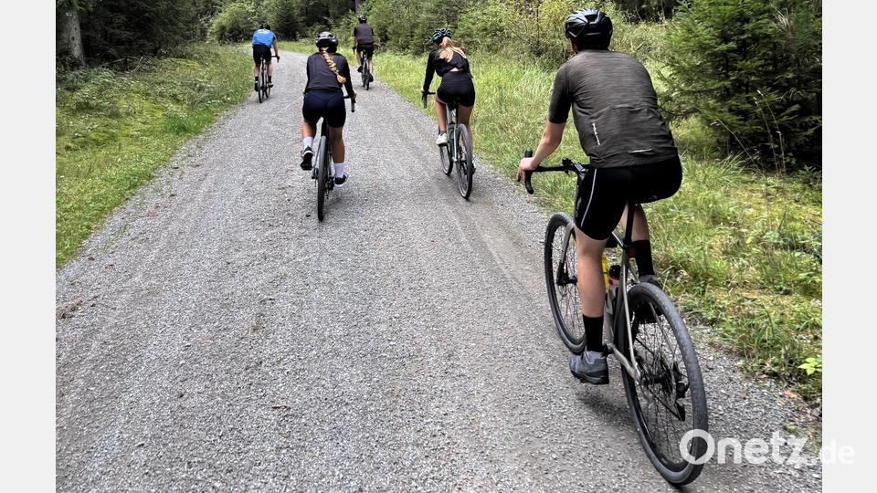 Wer mit dem Gravelbike unterwegs war, dem konnte auch der gröbere Untergrund nichts anhaben. Bild: Karo Bosch