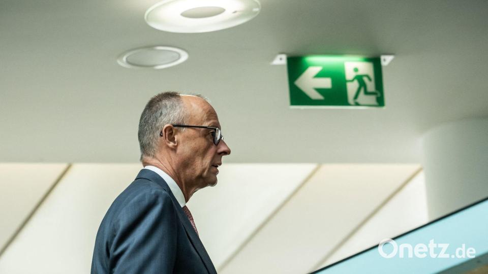 Berlin: CDU-Bundesvorstand tagt nach Landtagswahlen – Merz kommt ins Konrad-Adenauer-Haus Bild: Michael Kappeler/dpa