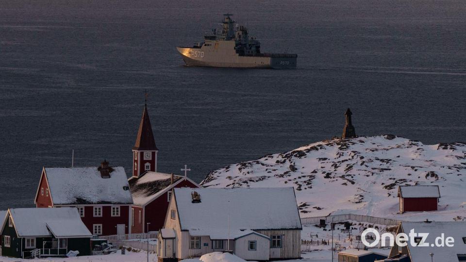 Der Streit um Grönland sorgte für große Spannungen. (Archivbild) Bild: Evgeniy Maloletka/AP/dpa