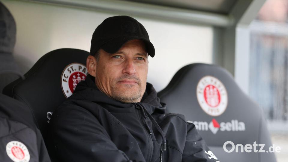 Zuletzt St. Pauli, nun Gladbach: Blessin übernimmt bei der Borussia. (Archivbild) Bild: Philipp Szyza/dpa
