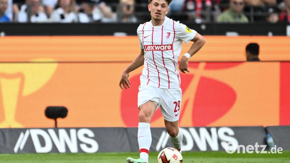 Philipp Treu ist ein Topkandidat auf den Posten als rechter Außenverteidiger. (Archivbild) Bild: Florian Wiegand/dpa