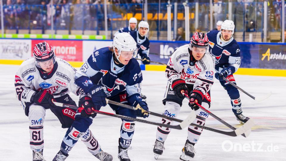 Charlie Jahnke von den Blue Devils Weiden war in der neuen Folge des Podcasts "Powerplay" zu Gast. Bild: Werner Moller