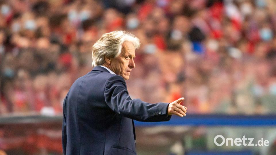 Portugals neuer Nationaltrainer Jorge Jesus. Bild: Peter Kneffel/dpa