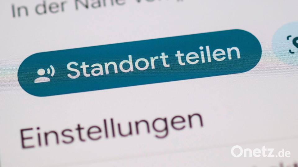 Aus den Standort-Daten von Personen kann man auch viel herauslesen. (Symbolbild) Bild: Jens Kalaene/dpa