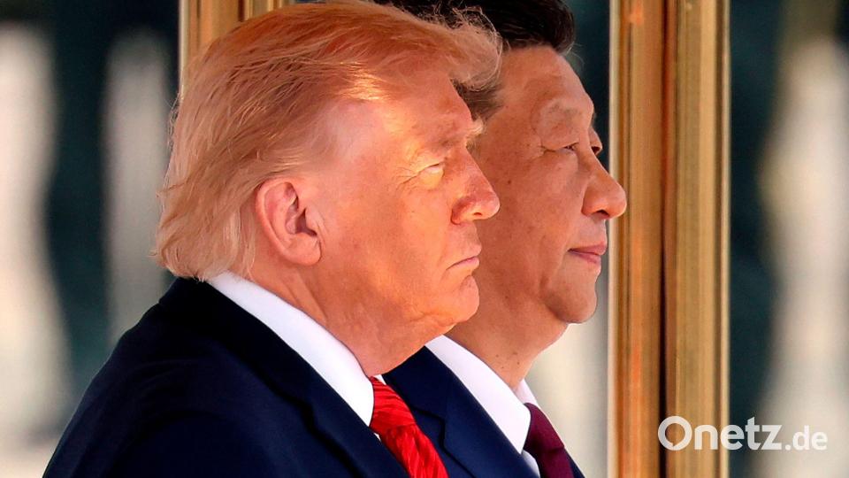 Im Mai trafen sich Trump und Xi zuletzt (Archivbild). Bild: Maxim Shemetov/Pool Reuters/AP/dpa