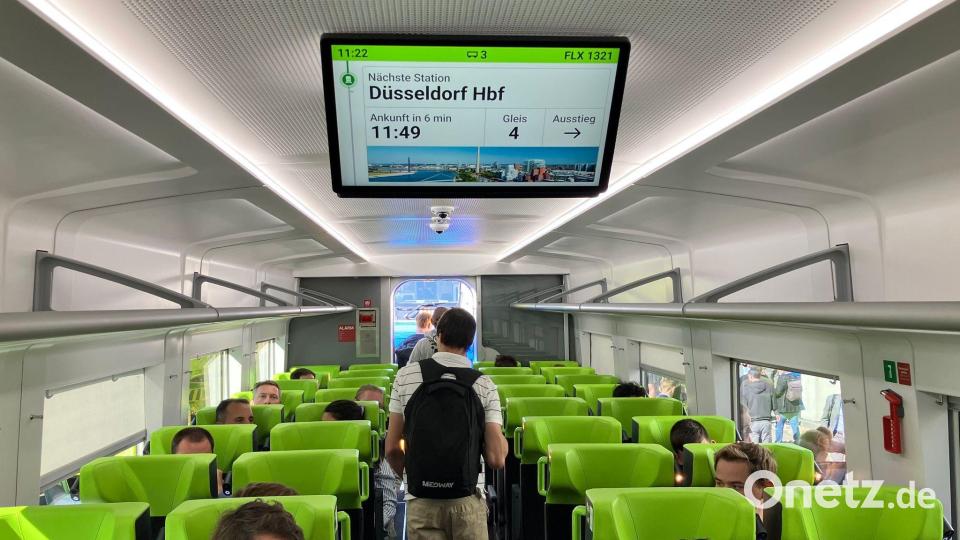 Flixtrain will ab 2028 im Fernverkehr in Deutschland deutlich expandieren. Bild: Matthias Arnold/dpa