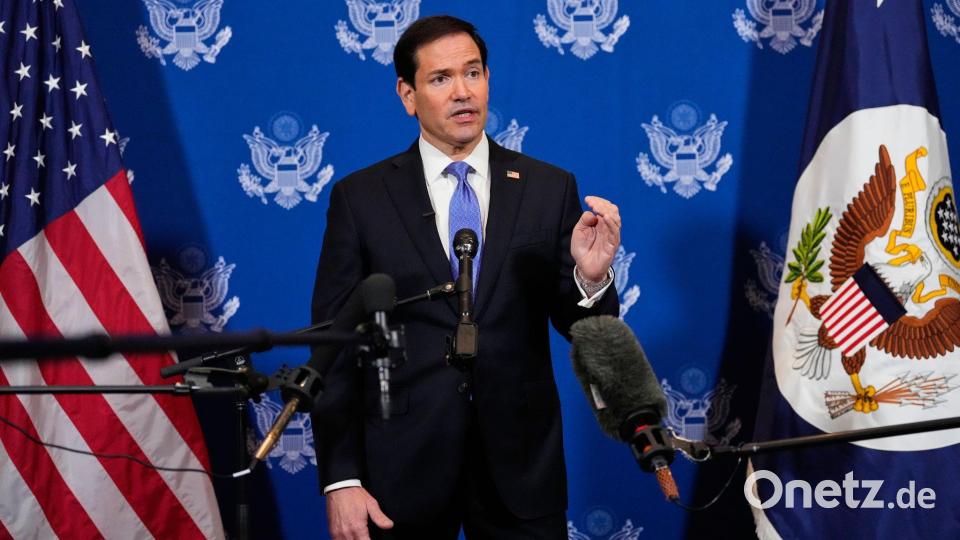 Die USA haben den russischen Präsidenten Wladimir Putin zum G20-Gipfel im Dezember in Miami eingeladen - sagt US-Außenminister Marco Rubio. Bild: Yuki Iwamura/AP/dpa