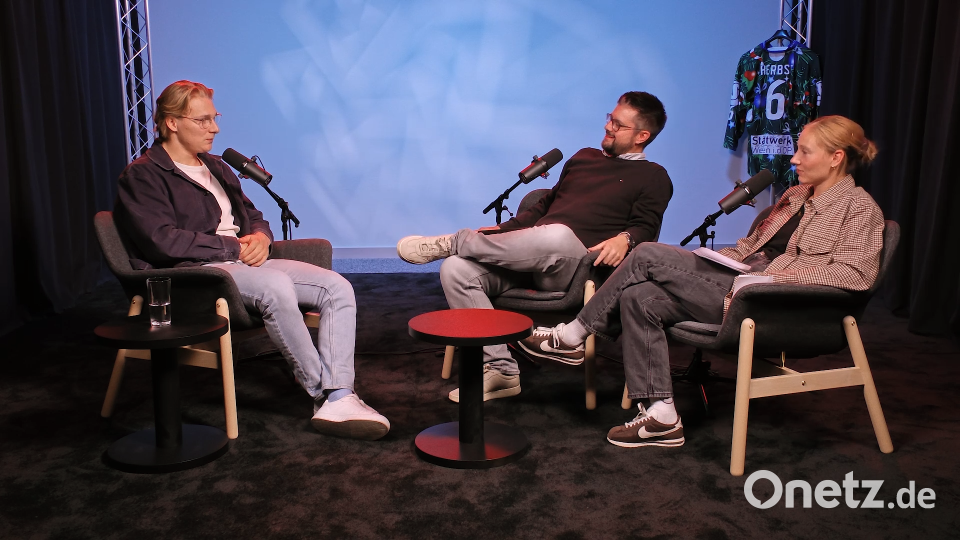 Charlie Jahnke (links) stand im Podcast Powerplay Rede und Antwort. Bild: gld