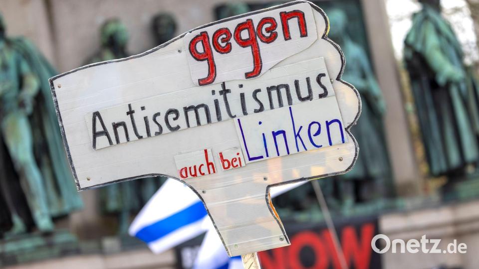 Die Partei die Linke sieht sich heftigen Antisemitismus-Vorwürfen ausgesetzt. (Archivbild) Bild: Thomas Banneyer/dpa