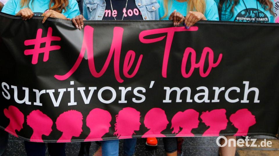 Weltweit gab es Proteste der MeToo-Bewegung (Archivbild). Bild: picture alliance / Damian Dovarganes/AP/dpa