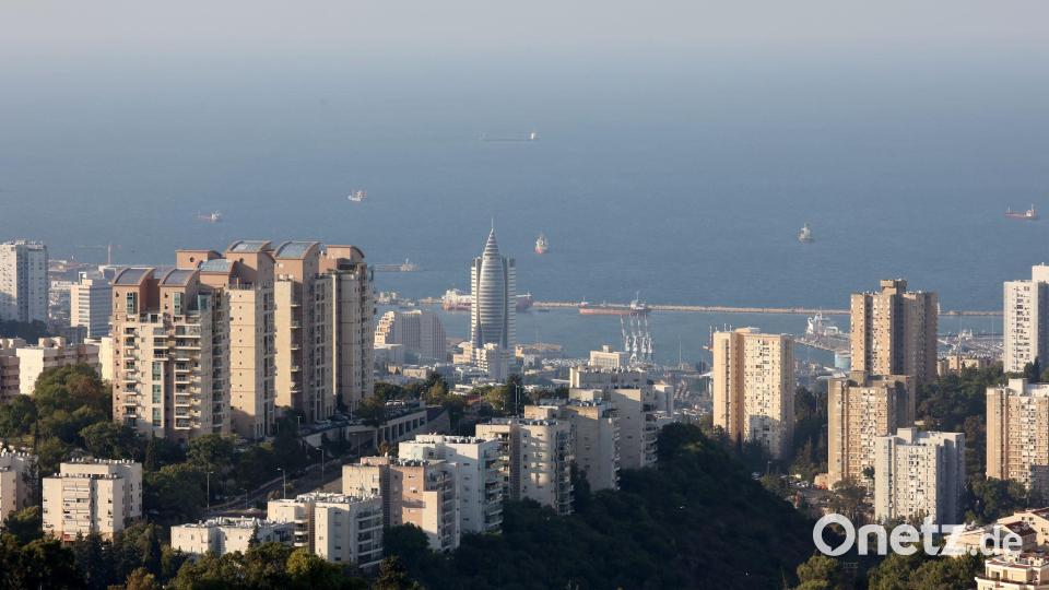 Der Hafen von Haifa. (Symbolbild) Bild: Gil Cohen Magen/XinHua/dpa