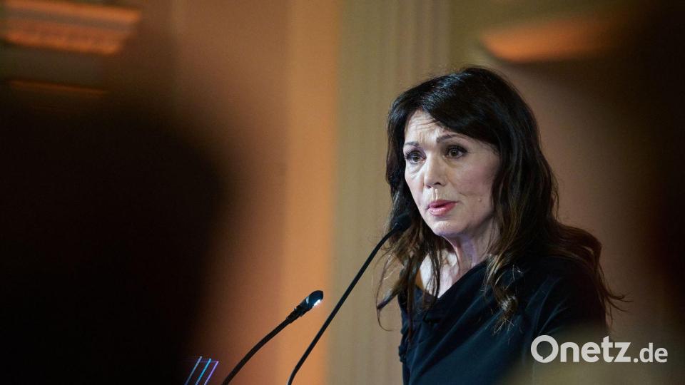 Bereits als junge Frau reiste Berben das erste Mal nach Israel. Bild: Sebastian Christoph Gollnow/dpa