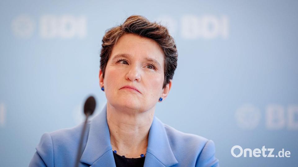 BDI-Hauptgeschäftsführerin Tanja Gönner sieht das Papier auch als Selbstvergewisserung ihrer Mitgliedsverbände. (Archivbild) Bild: Kay Nietfeld/dpa