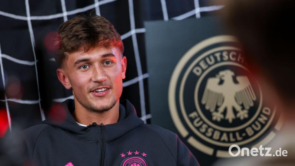 Bischof ist Führungsspieler der U21. (Archivbild) Bild: Jan Woitas/dpa