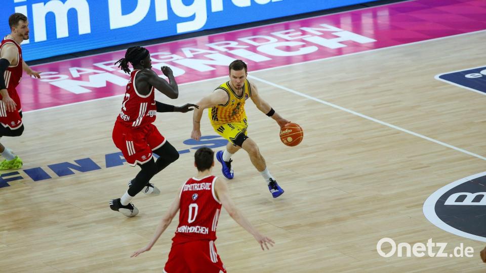 Alba Berlin gewann das fünfte Finale in München. (Archivbild) Bild: Matthias Stickel/dpa